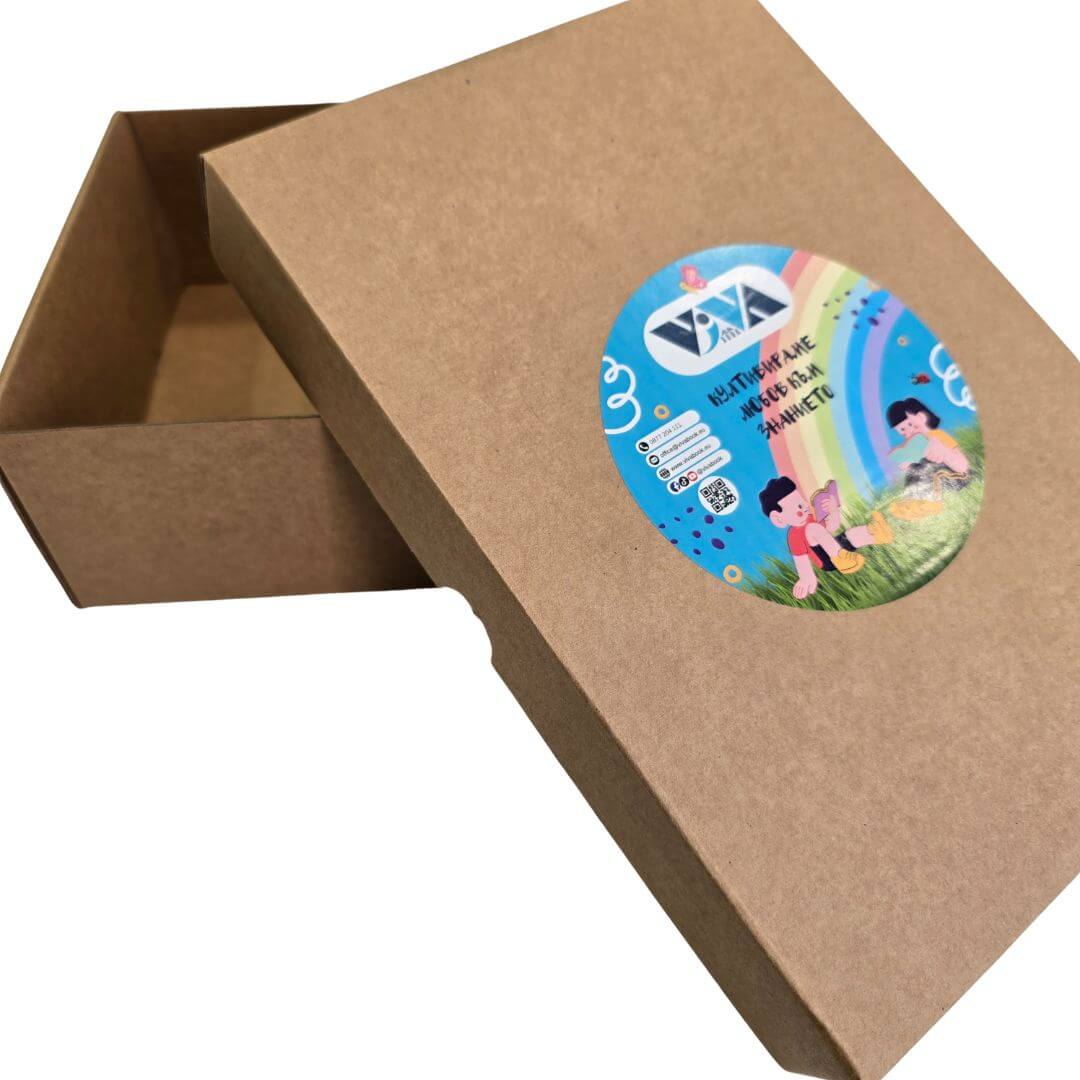 Подаръчна Кутия Дълбока Вивабук А5, размери 22 х 16 х 7 см