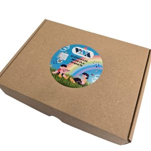 Подаръчна Кутия за Книги Вивабук, размери 22,5 х 17,5 х 4,5 см