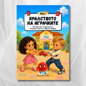 Код 5: Кралството на играчките – История за споделянето, толерантността и играта заедно, 24 стр, А5, Поредица: Код детска градина